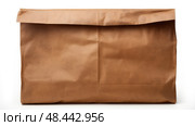 crumpled brown paper bag isolated ai generated. Стоковое AI-изображение, AI-художник Vectorwin / Фотобанк Лори