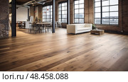 sanded reclaimed wood flooring ai generated. Стоковое AI-изображение, AI-художник Vectorwin / Фотобанк Лори