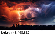 clouds light in ai generated. Стоковое AI-изображение, AI-художник Vectorwin / Фотобанк Лори