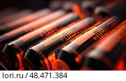 alkaline aa batteries ai generated. Стоковое AI-изображение, AI-художник Vectorwin / Фотобанк Лори