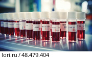 triglycerides blood chemistry ai generated. Стоковое AI-изображение, AI-художник Vectorwin / Фотобанк Лори