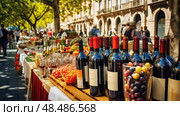 tempranillo spain wine ai generated. Стоковое AI-изображение, AI-художник Vectorwin / Фотобанк Лори