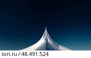 Wind turbine generator for clean electrical energy. Electricity in nature or clean energy concept. Wind turbine producing alternative energy. Стоковое AI-изображение, AI-художник ALLA YURTAYEVA / Фотобанк Лори