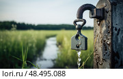 scarcity water affordability ai generated. Стоковое AI-изображение, AI-художник Vectorwin / Фотобанк Лори
