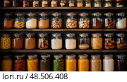 pasta home and kitchen utensils ai generated. Стоковое AI-изображение, AI-художник Vectorwin / Фотобанк Лори