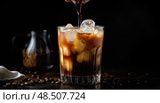 coldbrew coffee recipes ai generated. Стоковое AI-изображение, AI-художник Vectorwin / Фотобанк Лори