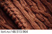 cozy knit texture ai generated. Стоковое AI-изображение, AI-художник Vectorwin / Фотобанк Лори