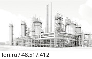separation ethanol plant ai generated. Стоковое AI-изображение, AI-художник Vectorwin / Фотобанк Лори