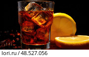 refreshing glass of coke ai generated. Стоковое AI-изображение, AI-художник Vectorwin / Фотобанк Лори