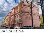 Доходный дом К. Г. Чубакова. Полозова улица, дом 3. Санкт-Петербург. Редакционное фото, фотограф Ольга Визави / Фотобанк Лори