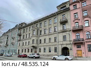 Доходный дом. Санкт-Петербург, Мытнинская наб. 9. Редакционное фото, фотограф Регина Ерофеева / Фотобанк Лори