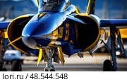 engines blue angels aviation ai generated. Стоковое AI-изображение, AI-художник Vectorwin / Фотобанк Лори