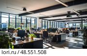 artificial office light ai generated. Стоковое AI-изображение, AI-художник Vectorwin / Фотобанк Лори