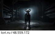 goat black phillip ai generated. Стоковое AI-изображение, AI-художник Vectorwin / Фотобанк Лори