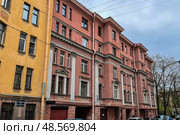 Доходный дом К. Г. Чубакова. Санкт-Петербург, улица Полозова, дом 3. Редакционное фото, фотограф Регина Ерофеева / Фотобанк Лори