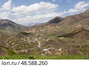 View of the mountains in Armenia. Tavush region. Стоковое фото, фотограф Evgenia Shevardina / Фотобанк Лори