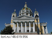 Кафедральный собор Рождества Христова в Челябинске. Стоковое фото, фотограф Елена Кочкина / Фотобанк Лори