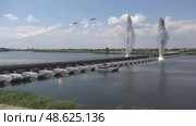 Воздушная атака (2020 год). Редакционное видео, видеограф Андрей Селин / Фотобанк Лори