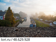View on Gran Canal , Kildare , Ireland. Редакционное фото, фотограф Татьяна Кахилл / Фотобанк Лори