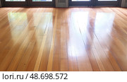 shiny wood floor cleaning ai generated. Стоковое AI-изображение, AI-художник Vectorwin / Фотобанк Лори