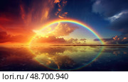 transpiration the water cycle ai generated. Стоковое AI-изображение, AI-художник Vectorwin / Фотобанк Лори
