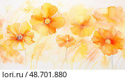 sunny water color blotch ai generated. Стоковое AI-изображение, AI-художник Vectorwin / Фотобанк Лори