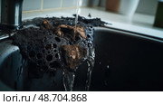 bacteria dirty tap water ai generated. Стоковое AI-изображение, AI-художник Vectorwin / Фотобанк Лори