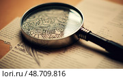 etched magnifying glass doodle ai generated. Стоковое AI-изображение, AI-художник Vectorwin / Фотобанк Лори
