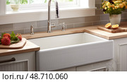 basin new kitchen sink ai generated. Стоковое AI-изображение, AI-художник Vectorwin / Фотобанк Лори