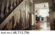 concealment house fraud ai generated. Стоковое AI-изображение, AI-художник Vectorwin / Фотобанк Лори