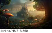 adventure fantasy book ai generated. Стоковое AI-изображение, AI-художник Vectorwin / Фотобанк Лори