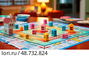 boardgame monopoly house ai generated. Стоковое AI-изображение, AI-художник Vectorwin / Фотобанк Лори