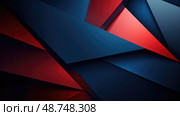 vibrant blue and red abstract background ai generated. Стоковое AI-изображение, AI-художник Vectorwin / Фотобанк Лори