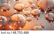 carbonation water bubles ai generated. Стоковое AI-изображение, AI-художник Vectorwin / Фотобанк Лори