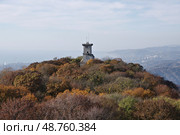 Смотровая башня на горе Ахун. Сочи (2019 год). Стоковое фото, фотограф Илюхина Наталья / Фотобанк Лори