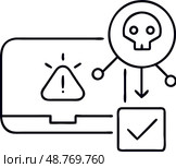 Иконки для атаки методом грубой силы на прозрачном фоне. Стоковое AI-изображение, AI-художник Ольга Березина / Фотобанк Лори