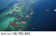 operation oil spill boom ai generated. Стоковое AI-изображение, AI-художник Vectorwin / Фотобанк Лори