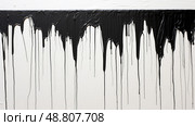 canvas black drips ai generated. Стоковое AI-изображение, AI-художник Vectorwin / Фотобанк Лори