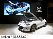 Mazda Roadster. Редакционное фото, фотограф Art Konovalov / Фотобанк Лори