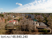 Частный сектор города Красногорска. Микрорайон Опалиха. Стоковое фото, фотограф Игорь Рожков / Фотобанк Лори