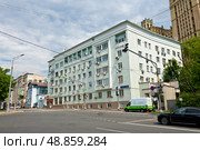 Конюшковская улица, дом 28. Москва. Редакционное фото, фотограф E. O. / Фотобанк Лори