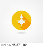 leaf icon. Стоковая иллюстрация, агентство Ingram Publishing / Фотобанк Лори
