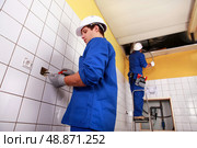 Electrician. Стоковое фото, агентство Ingram Publishing / Фотобанк Лори