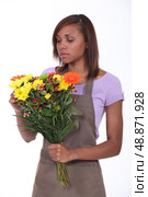 Young Florist. Стоковое фото, агентство Ingram Publishing / Фотобанк Лори
