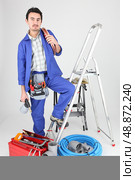Plumber. Стоковое фото, агентство Ingram Publishing / Фотобанк Лори