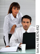 Serious business professionals. Стоковое фото, агентство Ingram Publishing / Фотобанк Лори