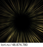 Hyperspace speed warp Template for your design. Стоковая иллюстрация, иллюстратор Максим Гребешков / Фотобанк Лори