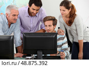 IT lesson. Стоковое фото, агентство Ingram Publishing / Фотобанк Лори