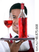 Wine waiter. Стоковое фото, агентство Ingram Publishing / Фотобанк Лори
