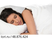 Woman sleeping peacefully. Стоковое фото, агентство Ingram Publishing / Фотобанк Лори